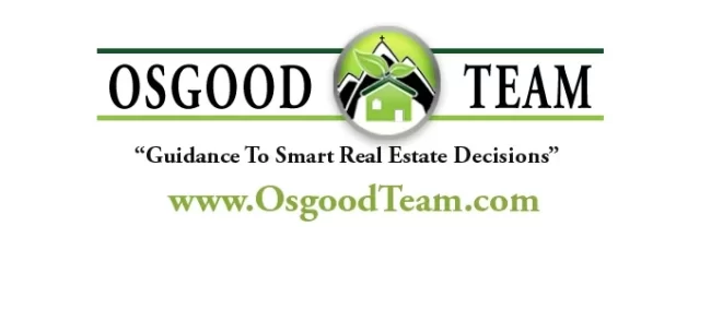 Osgood Team Real Estate's logo with their slogan "Guidance to smart real estate decision"