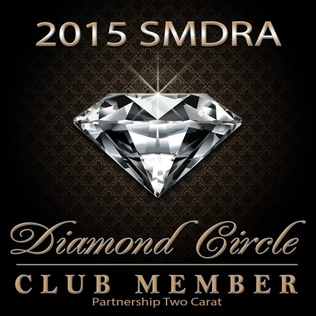 2015_Partnership-Two-Carat-1024×1024 A banner image about SDMRA Diamond Circle Award for 2015