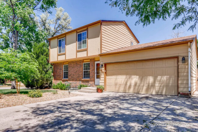 cantilever second floor home for sale in 80013