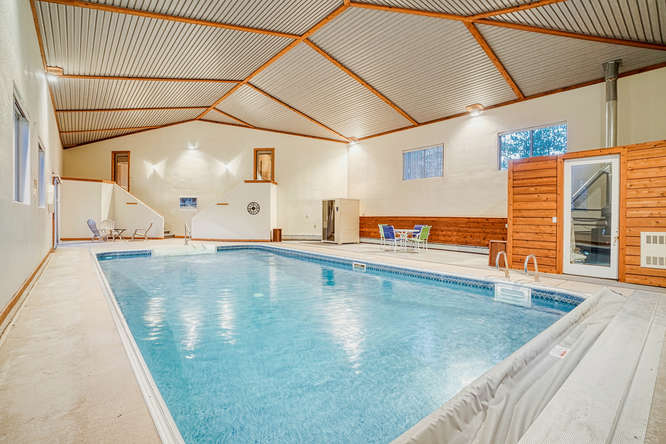 indoor swimming pool at home for sale in larkspur colorado