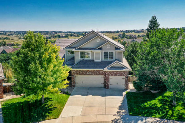 aerial view of home for sale in canterberry HOA