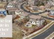 blog post cover of an aerial photo of a home for sale in parker colo backing to open space and trails