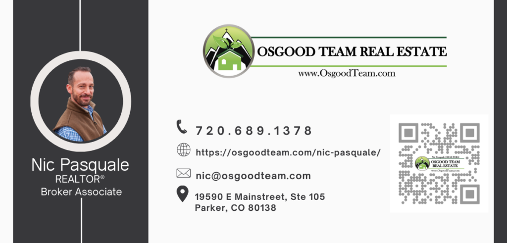 email signature card for englewood real estate agent Nic Pasquale