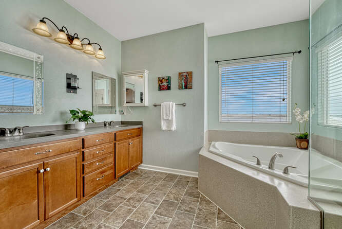 primary bathroom ensuite