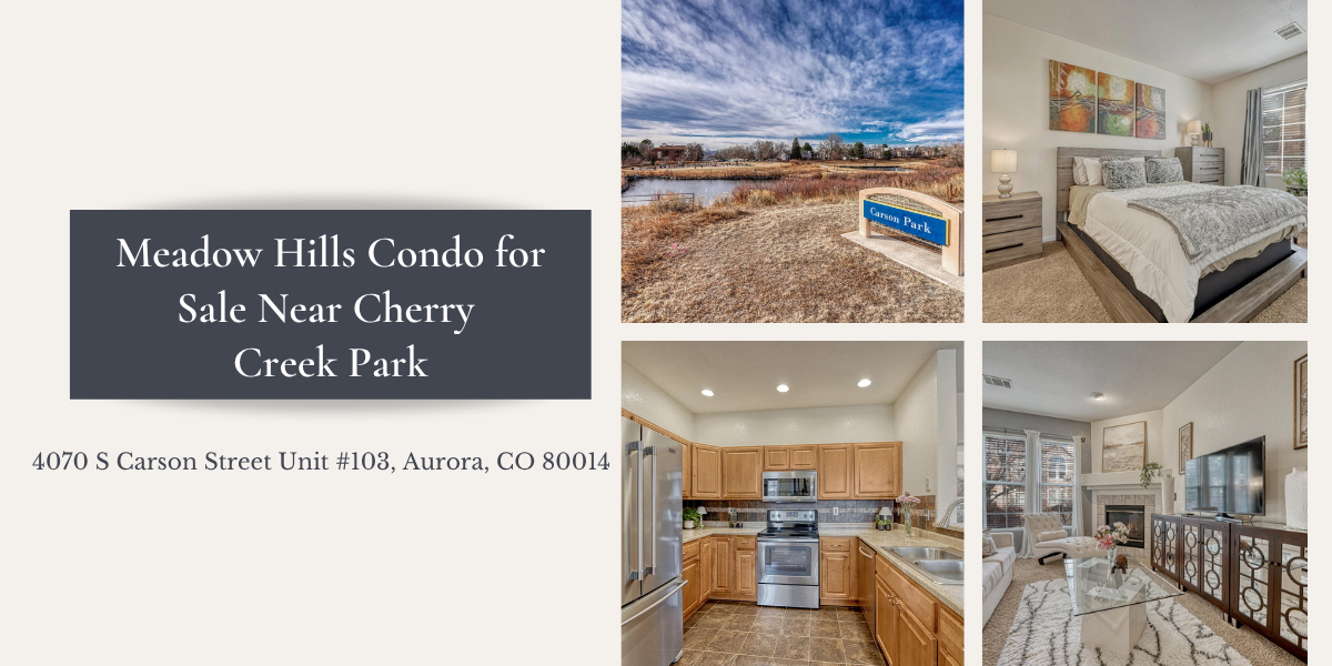 Cover_Carson cover photo collage for a condo for sale near the cherry creek park in denver