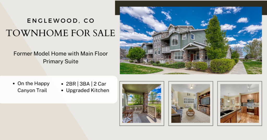 blog cover for townhome for sale in englewood colorado
