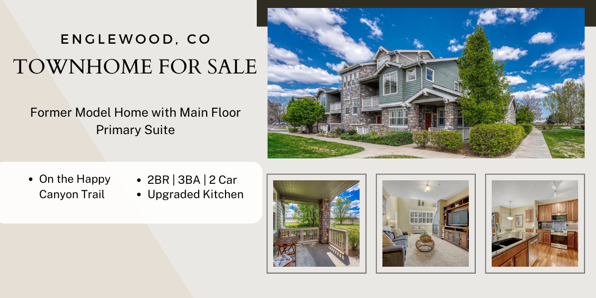 blog cover for townhome for sale in englewood colorado